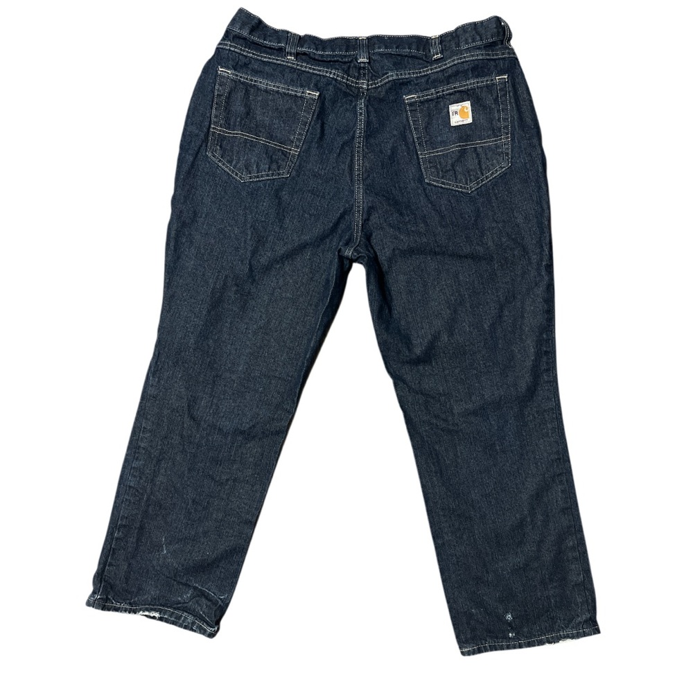 Carhartt Jeans 38x28 Men's Wide Boot Cut Flame Resistant Workwear 280-83